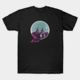 Retro Future DJ Bubble 3 T-Shirt